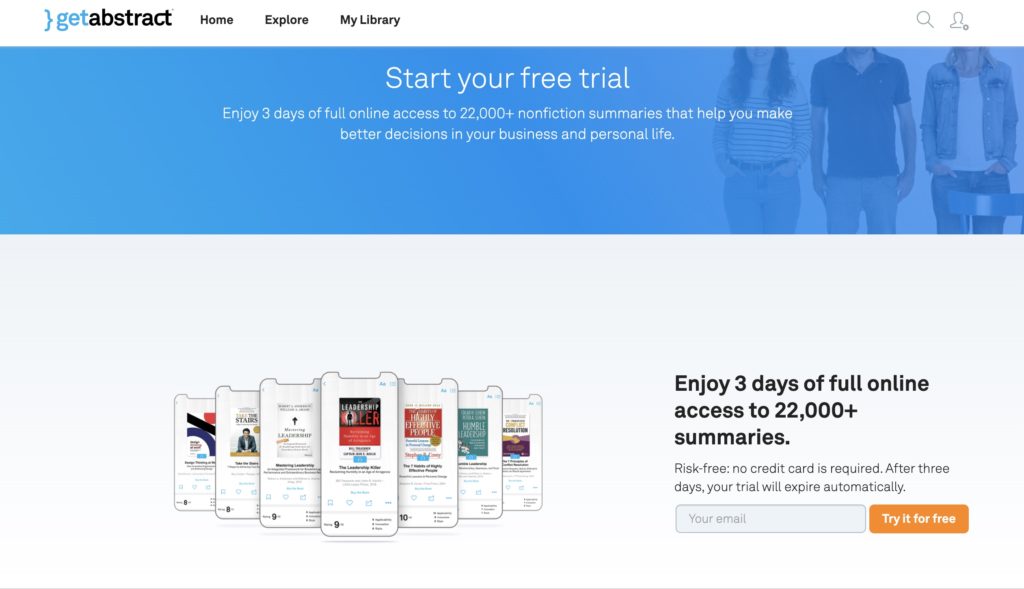 getAbstract free trial