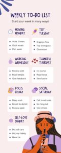 To-do list infographic